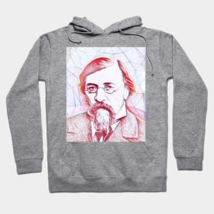 Nikolay Chernyshevsky Portrait | Nikolay Chernyshevsky Artwork | Line Art Hoodie